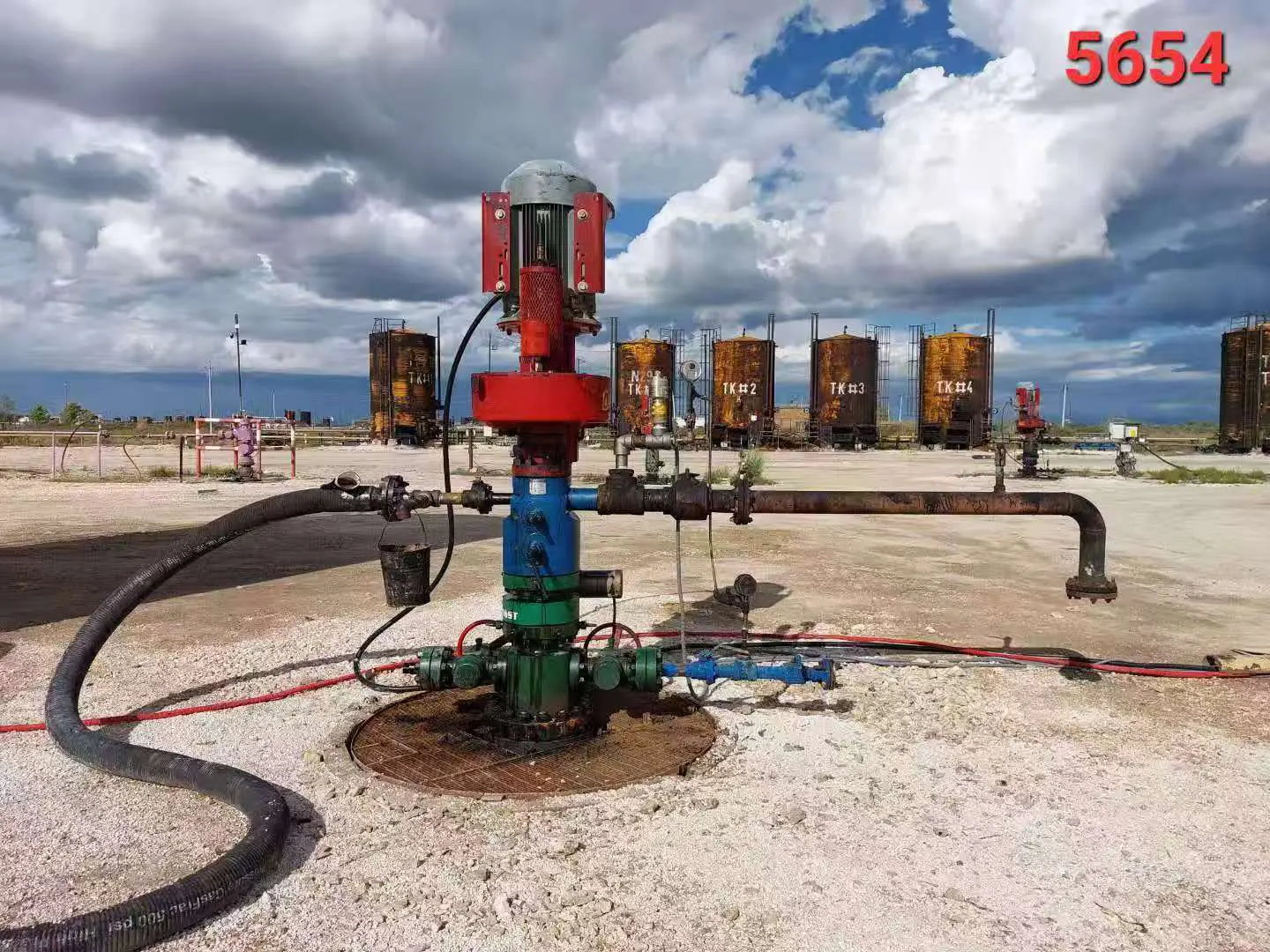 Motor Application in an Oilfield Wellhead Drive System in Venezuela