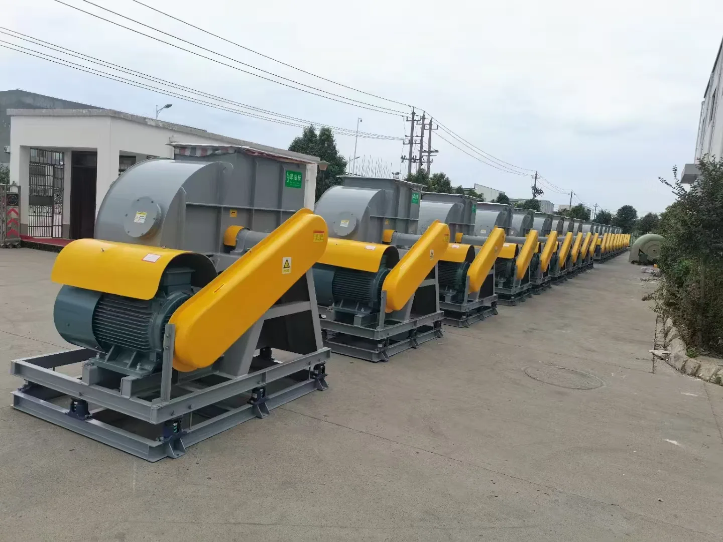Centrifugal Fan Motor Project with Jiangsu Lvyijing